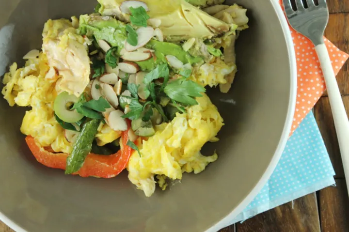 Chicken Stir-Fry Breakfast