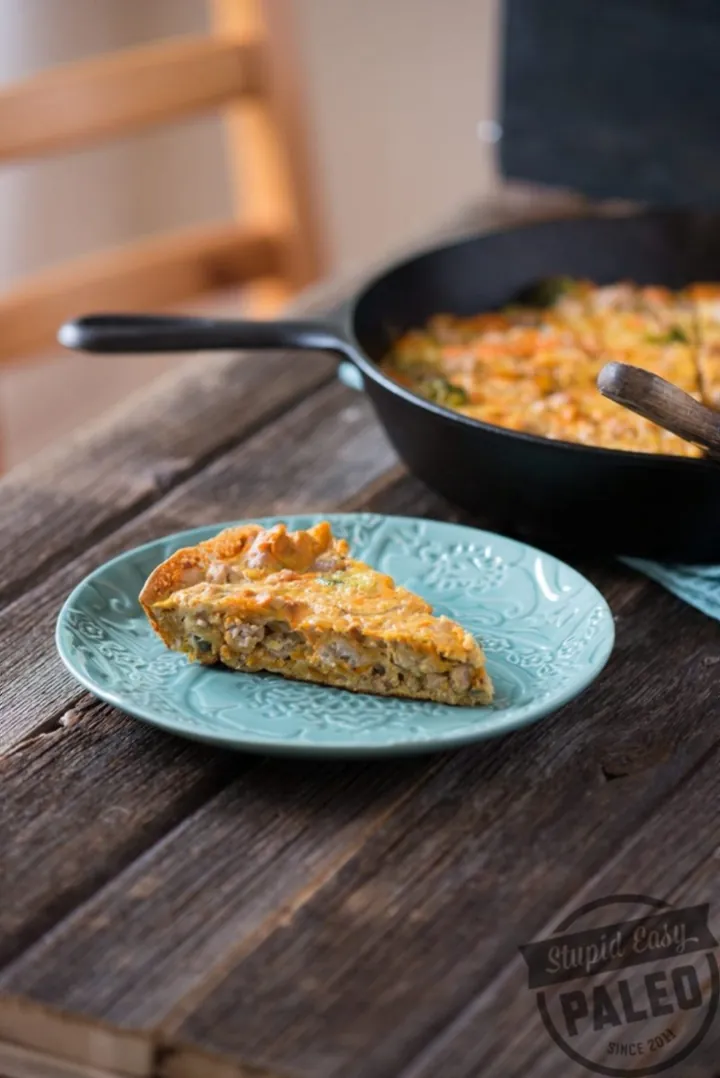 Chicken Sweet Potato Frittata