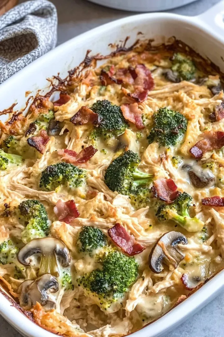 Creamy Dijon Chicken Casserole