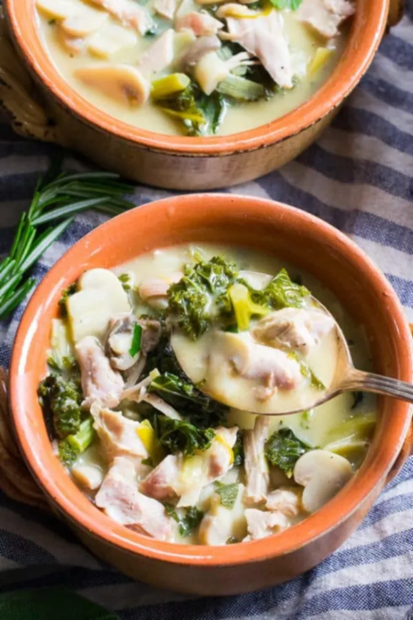 Creamy Paleo Chicken Soup
