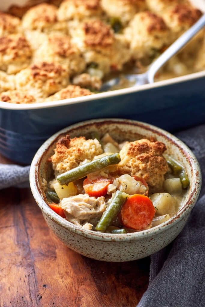 Customization Chicken Pot Pie Casserole
