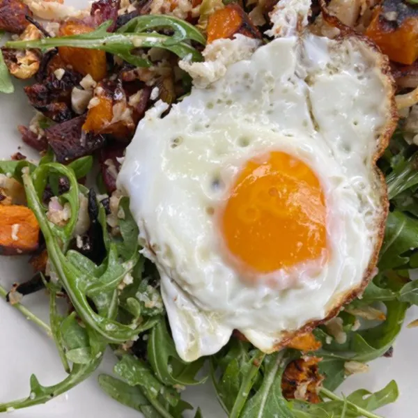 Early Mornings and a Breakfast Salad