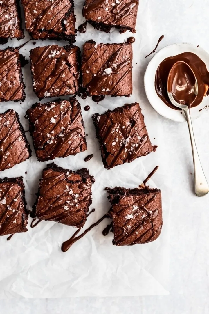 Flourless Almond Butter Brownies