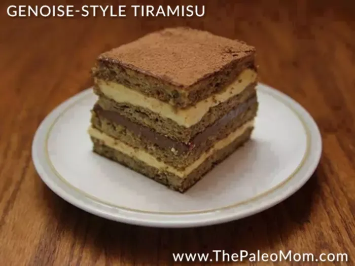 Genoise-Style Paleo Tiramisu