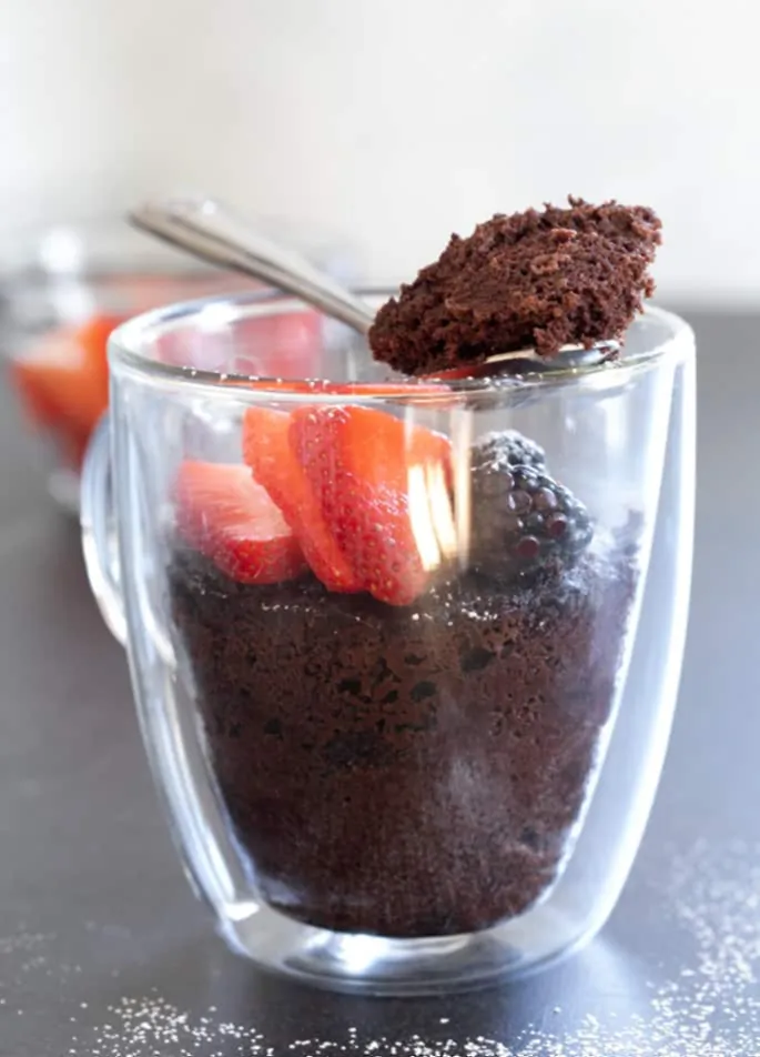Gluten-Free Chocolate Paleo Mug Cake