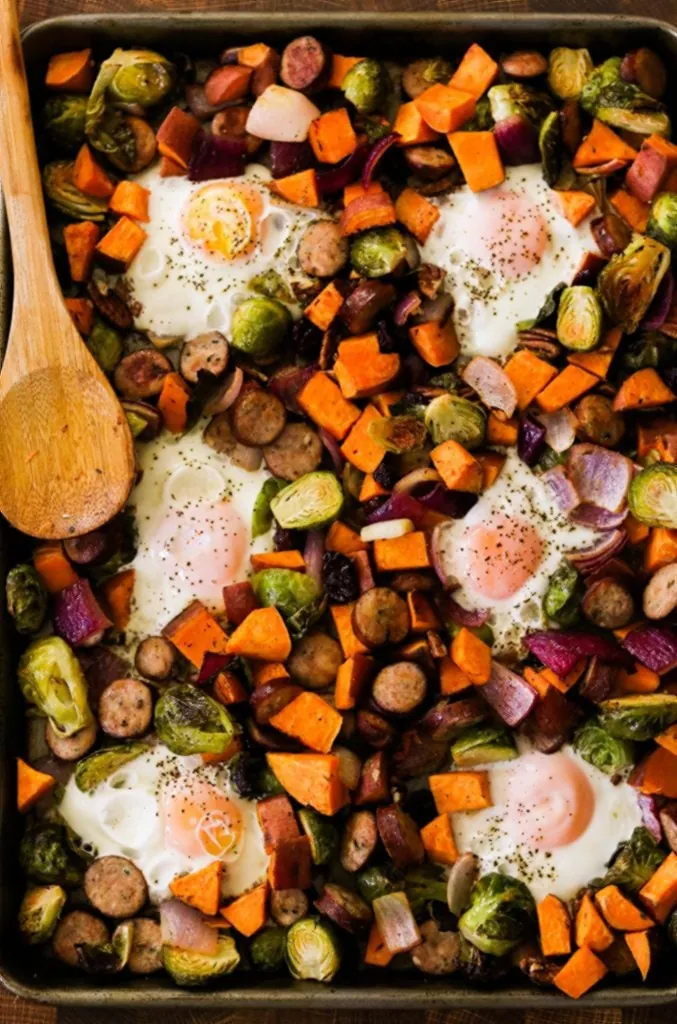 Harvest Sheet Pan Breakfast Bake