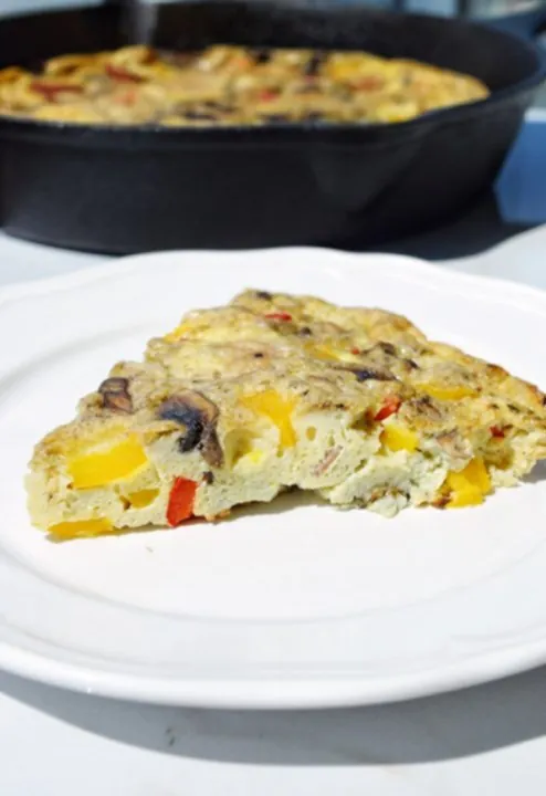Low-Carb Sweet Pepper Frittata