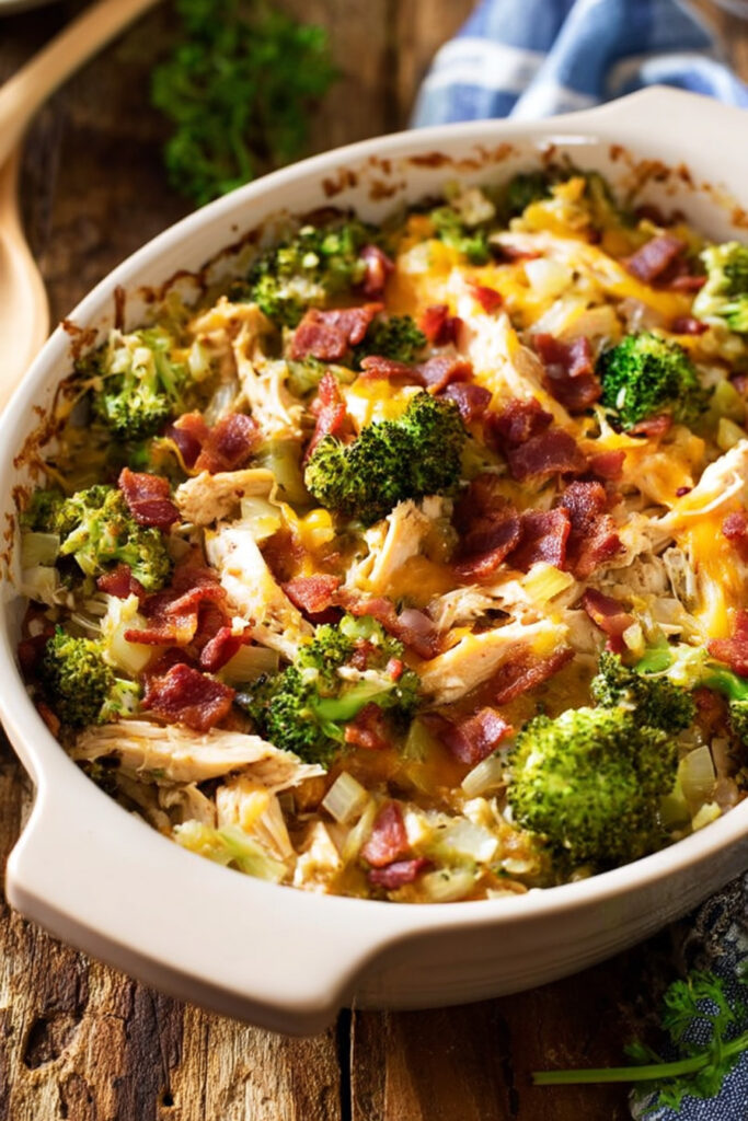 Paleo Chicken Broccoli Rice Casserole Recipe