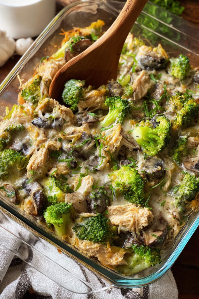 Paleo Chicken Casserole Serving