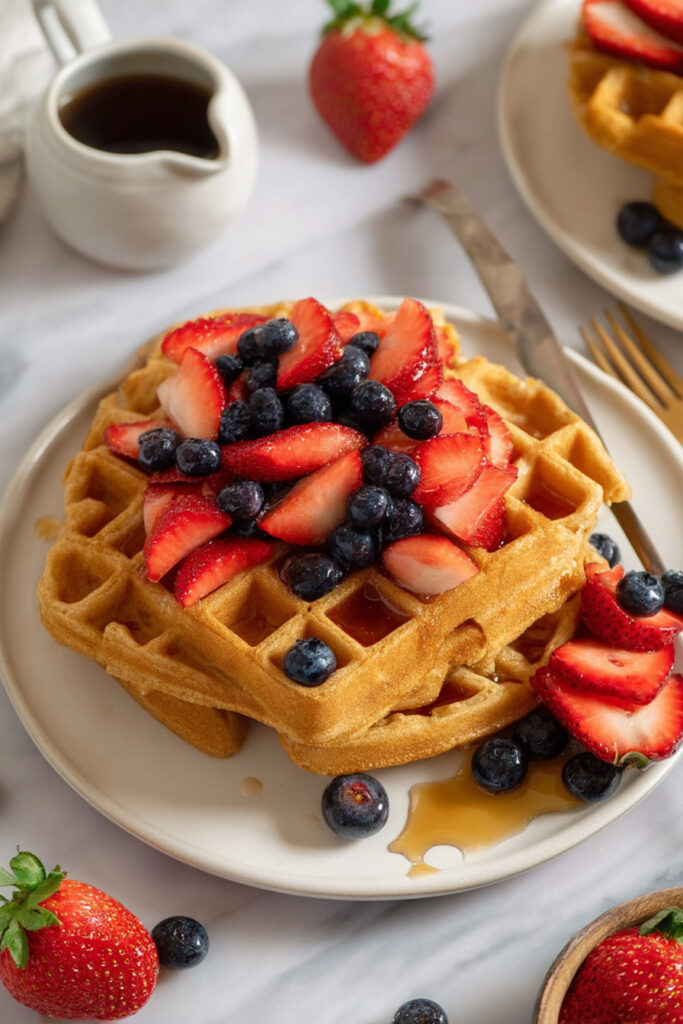 Paleo Waffles Serving 