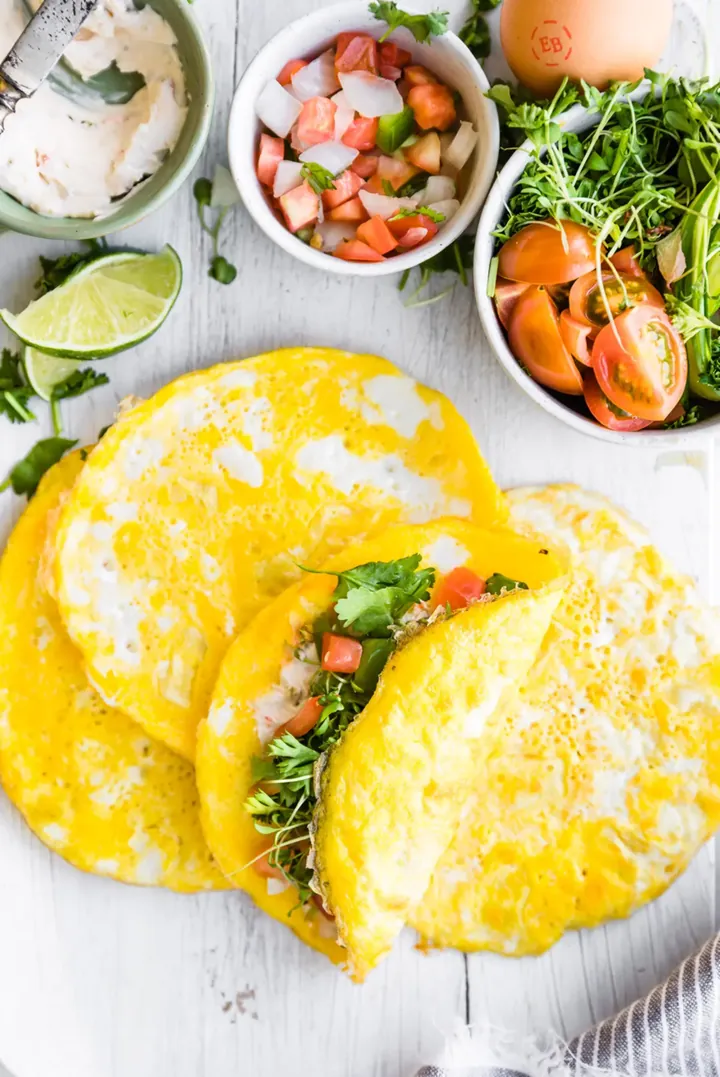 Paleo Breakfast Egg Wraps
