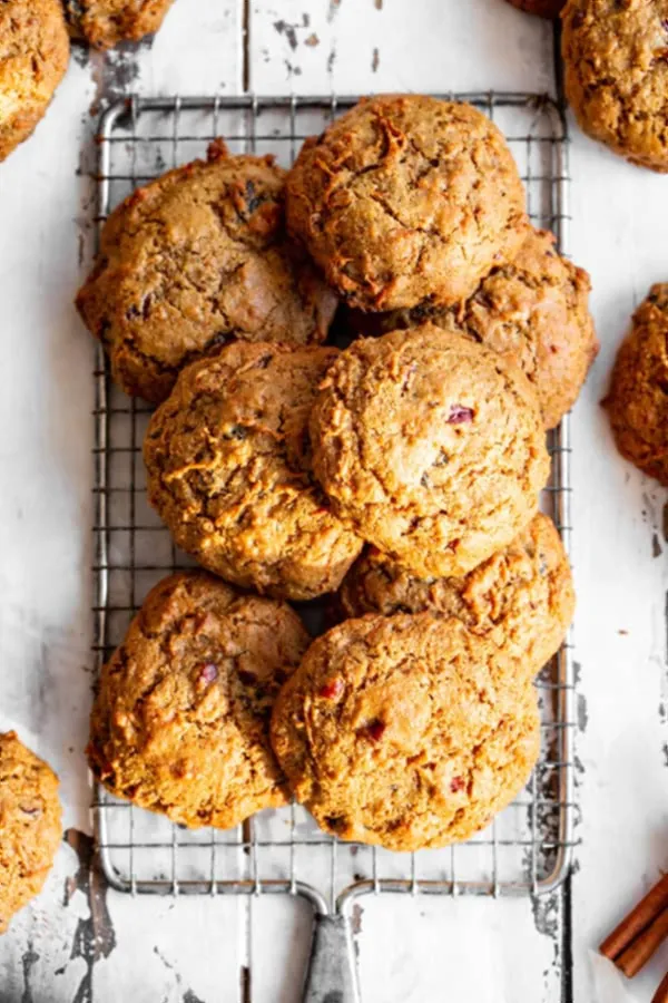 Paleo Carrot Cake Breakfast Cookies