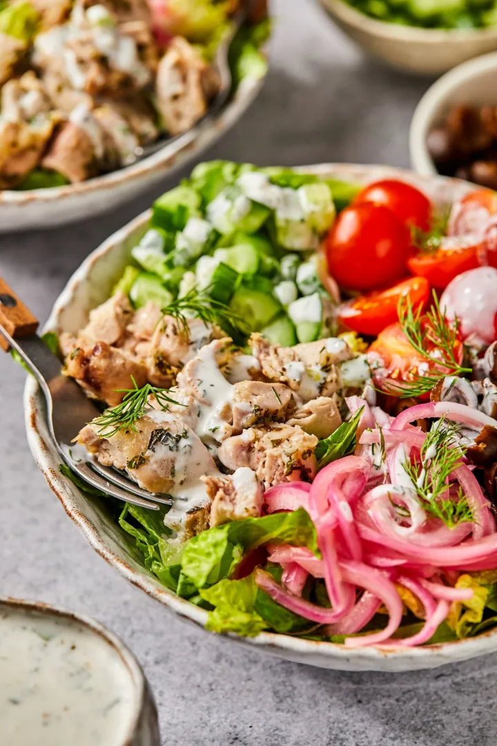 Paleo Greek Chicken Bowls