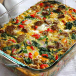 Sausage and Egg Whole30 Breakfast Casserole