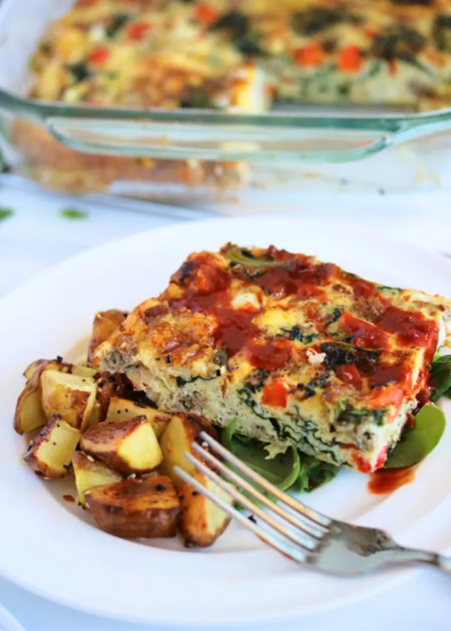 Sausage Egg Breakfast Bake