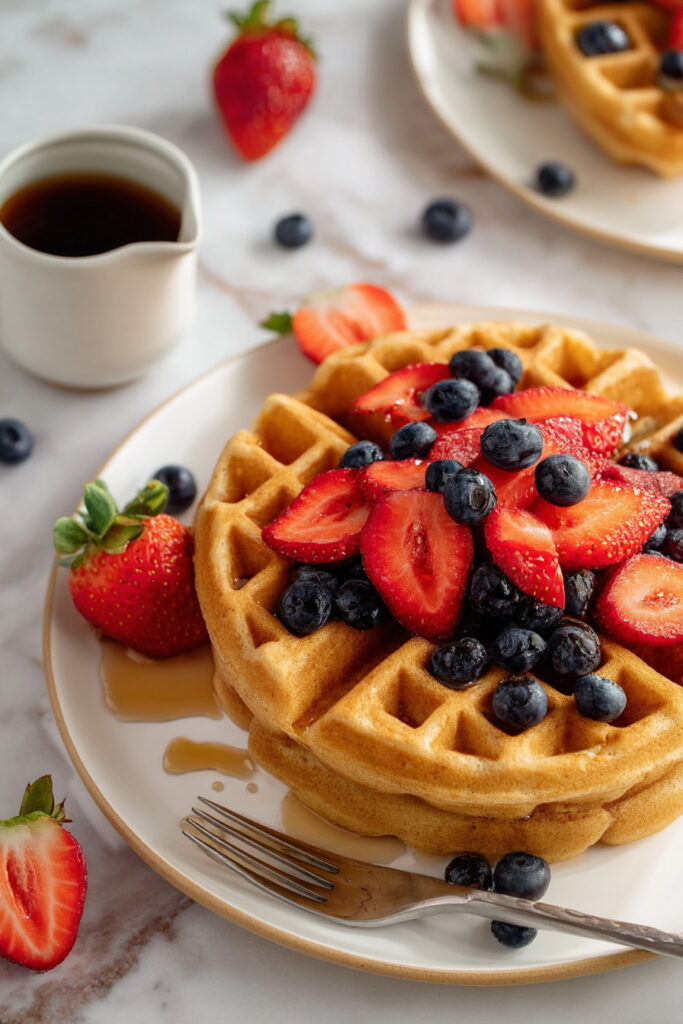 Step-by-Step Method Paleo Waffles