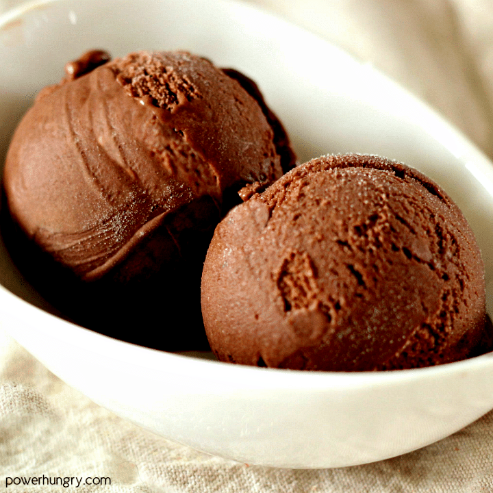 Chocolate Avocado Ice Cream